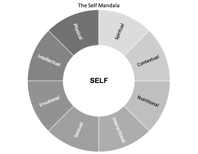 Illustration of Satir Self Mandala